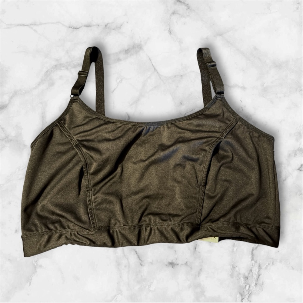 Davin & Adley Amelia Nursing and Pumping Bralette Black